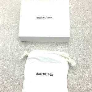 BALENCIAGA◆Logo Leather Party Bracelet/ブレスレット/レザー/BLK/メンズ/506196の画像4