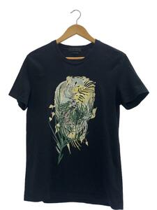 Alexander McQueen◆Tシャツ/one/コットン/BLK/プリント/17498