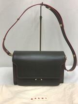 MARNI◆イタリア製TRUNK MINI BAGショルダーバッグ/レザー_画像1