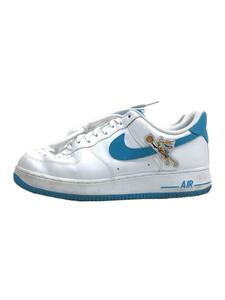 NIKE◆AIR FORCE 1 07_エア フォース 1 07/28cm/ホワイト/ブルー/レザー/DJ7998-100