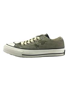 CONVERSE◆コンバース×アンダーカバー/1cl883/ローカットスニーカー/27.5cm/カーキ/キャンバス