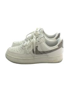 NIKE◆WMNS AIR FORCE 1 07/ローカットスニーカー/23.5cm/WHT/レザー