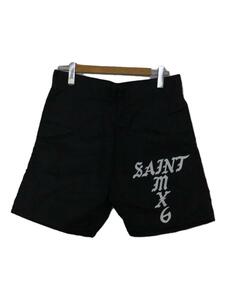 SAINT MICHAEL◆ショートパンツ/M/ナイロン/BLK/SM-S23-0000-065