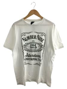 NUMBER (N)INE◆Tシャツ/5/コットン/WHT