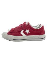 CONVERSE◆ローカットスニーカー/24.5cm/レッド/1sc863/スケートボーディング/マジックテープ_画像1