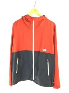 THE NORTH FACE◆COMPACT JACKET_コンパクトジャケット/XL/ナイロン/RED