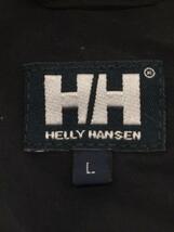 HELLY HANSEN◆半袖シャツ/L/ナイロン/BLK/無地/HOE42302_画像4