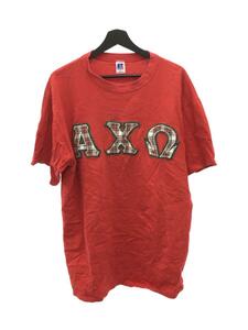 RUSSELL ATHLETIC◆Tシャツ/XL/コットン/RED/AXO