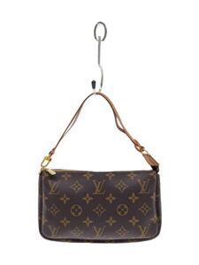 LOUIS VUITTON◆1)ポシェット・アクセソワール_モノグラム・キャンバス_BRW/M51980/PVC/BRW