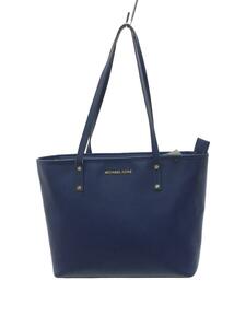 MICHAEL KORS◆トートバッグ/レザー/BLU/35H9GTVT1L