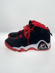 FILA◆ハイカットスニーカー/26.5cm/BLK