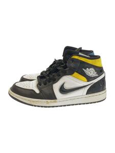 NIKE◆AIR JORDAN 1 MID SE Q54/エアジョーダン1ミッドSEQ54/ホワイト/CJ9219-001/