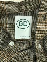 James Mortimer◆長袖シャツ/-/コットン/ブラウン/チェック/GD-20AW_画像3