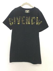 GIVENCHY◆Tシャツ/12/コットン/BLK/カモフラ