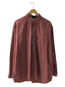 Columbia◆長袖シャツ/XL/コットン/RED/チェック