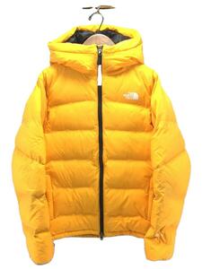 THE NORTH FACE◆ザノースフェイス/ND91915/ビレイヤーパーカ/S/ナイロン/イエロー/無地