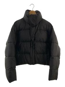 BALENCIAGA* down jacket /34/ nylon /BLK/ total pattern /681883