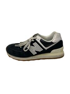 NEW BALANCE◆NEW BALANCE ニューバランス/ローカットスニーカー/23.5cm/BLK/U574UG2