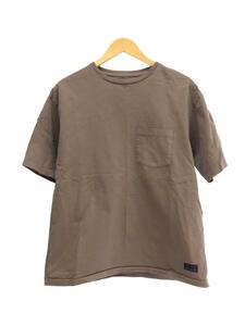 CAL O LINE◆Tシャツ/M/コットン/BRW/無地/CL191-073BF