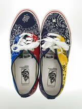 VANS◆ローカットスニーカー/28cm/BLU/キャンバス/721356_画像3