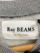 RAY BEAMS◆スウェット/-/コットン/GRY/無地/63-13-0024-166_画像3