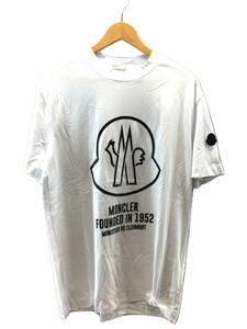 MONCLER◆Tシャツ/M/コットン/WHT/無地/H10918C00029 8390T