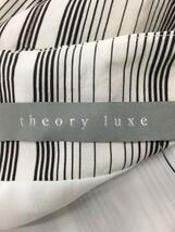 theory luxe◆長袖ワンピース/38/コットン/WHT/ストライプ/03-9105560-399-038_画像3