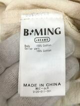 B:MING LIFE STORE by BEAMS◆長袖ワンピース/S/コットン/BEG/93-26-0070-213_画像4