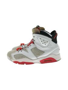 NIKE◆AIR JORDAN 6 RETRO_エアジョーダン6 レトロ/28.5cm/WHT