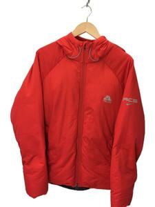 NIKE ACG◆ダウンジャケット/-/ポリエステル/RED