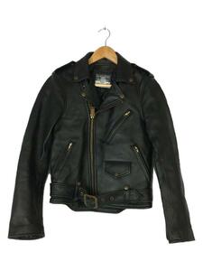 Blackmeans* double rider's jacket /1/ leather / black 
