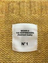 BEDWIN & THE HEARTBREAKERS◆セーター(厚手)/-/ウール/YLW/無地_画像3