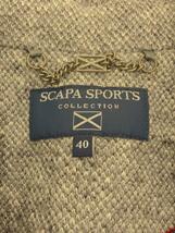 SCAPA◆コート/40/ウール/GRY_画像4