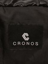 CRONOS/ダウンジャケット/M/ナイロン/BLK/CR-BL-0013_画像3