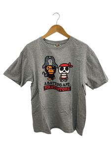 A BATHING APE◆Tシャツ/XL/コットン/GRY