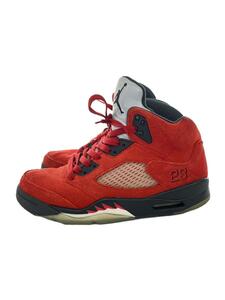 NIKE◆AIR JORDAN 5 RETRO_エア ジョーダン 5 レトロ/25.5cm/RED