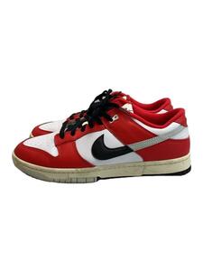 NIKE◆Dunk Low Retro PRM Chicago Split/29cm/レッド/DZ2536-600