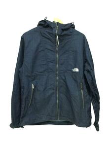 THE NORTH FACE◆NYLON DENIM COMPACT JACKET_ナイロンデニムコンパクトジャケット/M/ナイロン/インディ