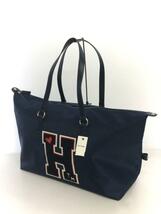 TOMMY HILFIGER◆ボストンバッグ/-/NVY/無地_画像2