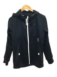 UNDER ARMOUR◆22AW/UA PERFORMANCE KNIT JACKET/ジップパーカー/S/BLK/1375518