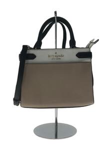 kate spade new york◆2WAY/ステイシーカラーブロックスモールサッチェル/BEG/WKRU7100