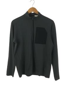 THE NORTH FACE◆SQUARE LOGO HOODIE_スクエアロゴフーディ/L/ポリエステル/NVY