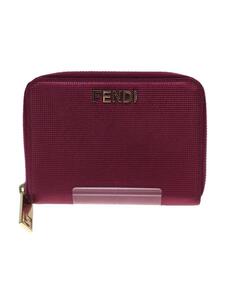 FENDI◆2つ折り財布/-/PNK/無地/レディース/CA2260720