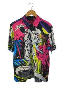 Supreme◆22SS/SILVER SURFER S/S SHIRT/半袖シャツ/M/レーヨン/マルチカラー/総柄