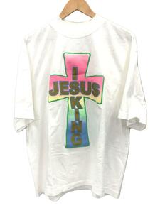 KANYE WEST/CROSS/カニエウエスト/Tシャツ/XXL/コットン/WHT