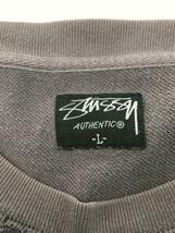 STUSSY◆スウェット/L/コットン/GRY_画像3