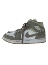 NIKE◆AIR JORDAN 1 MID_エア ジョーダン 1 ミッド/26cm/GRY_画像1