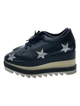 STELLAMcCARTNEY◆エリス/スター/シューズ/37/BLK/レザー_画像1