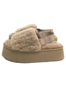 UGG australia* сандалии /26cm/ бежевый /DISCO SHERPA CORDUROY SLIDE