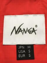 NANGA◆ダウンジャケット/M/ナイロン/RED/無地/N1AJREF2_画像3
